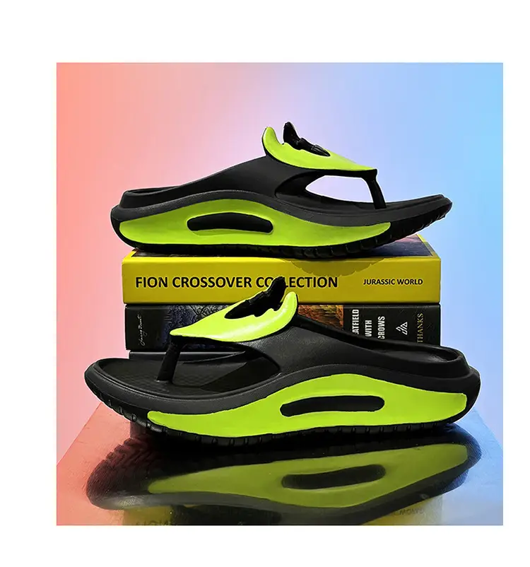 Flip-Flops Men's New Summer Outer Wear Non-Slip Soft-Soled Flip-Flops Outdoor Casual Fashion Beach Slippers — feature 26