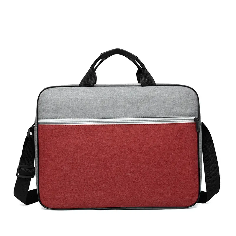Lightweight Laptop Bag Blue Grey Shoulder Messenger - Image 2