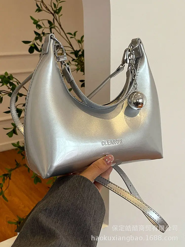 White Underarm Bag for Women 2024 Summer Style - Image 6