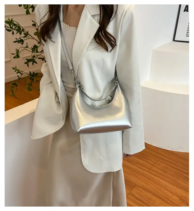 White Underarm Bag for Women 2024 Summer Style — feature 1