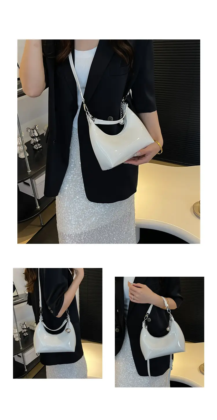 White Underarm Bag for Women 2024 Summer Style — feature 11