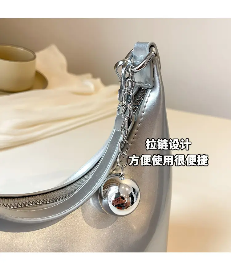 White Underarm Bag for Women 2024 Summer Style — feature 5