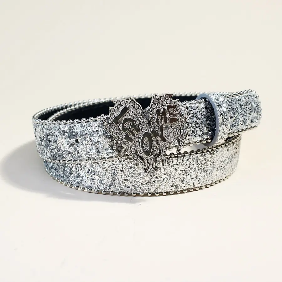 Rhinestone Belt Women's Decoration European American Fashion — feature 4