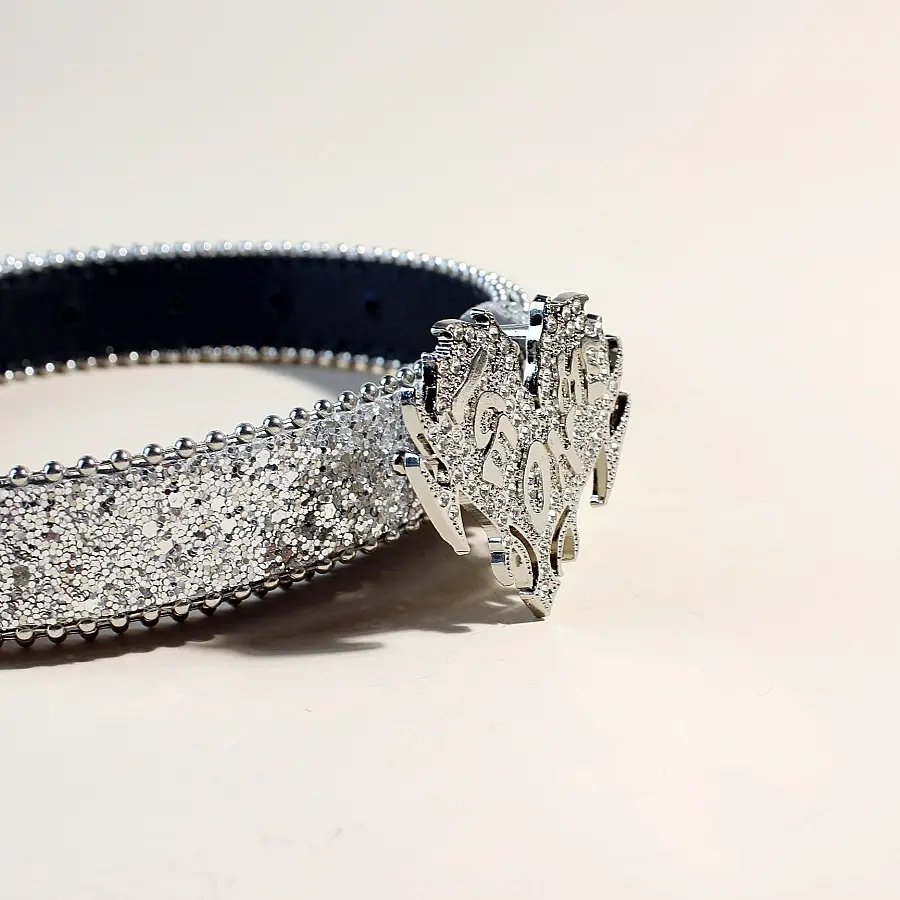 Rhinestone Belt Women's Decoration European American Fashion — feature 7