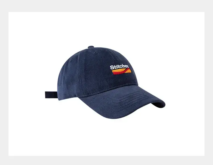Japanese Baseball Cap with Embroidered Logo, Adjustable Strap, Beige — feature 12