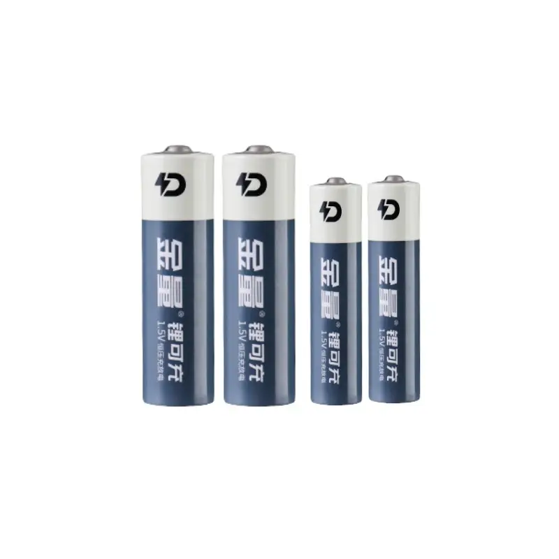 1.5v Lithium Battery No.5 No.7 Large Capacity Rechargeable Battery Constant Voltage 1.5V No.5 No.7 Gold suit