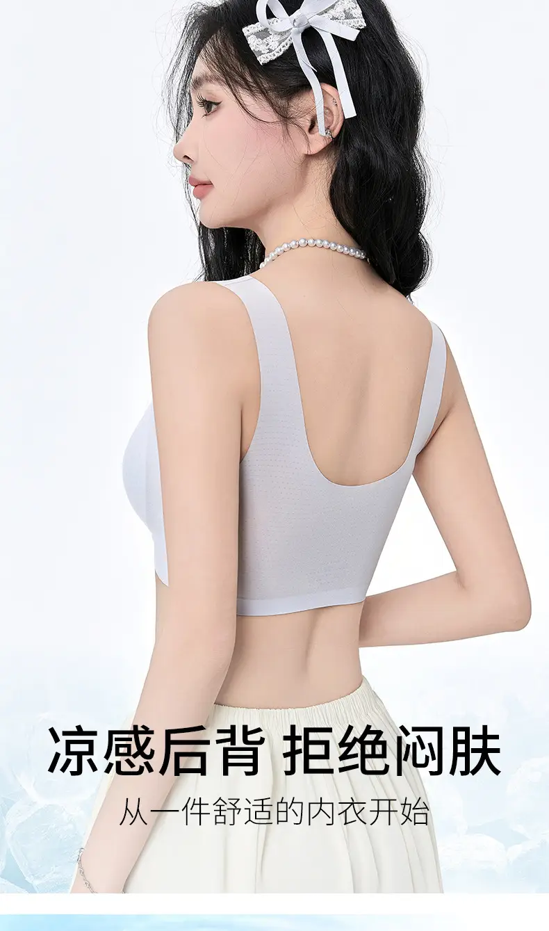 No-Trace Underwear Women Large Chest Small Breathable — feature 17