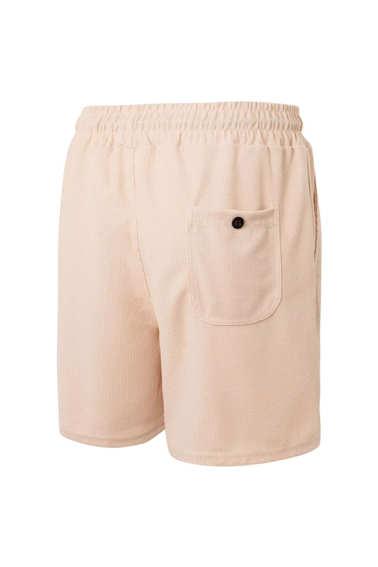 Men's Light Grey Waffle Shorts Cross-border Summer — feature 24