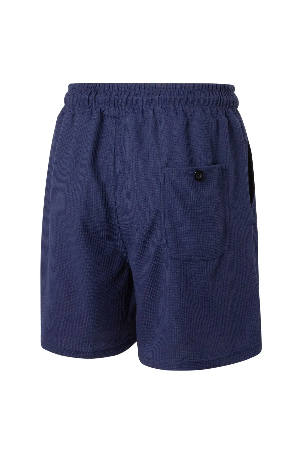 Men's Light Grey Waffle Shorts Cross-border Summer — feature 34