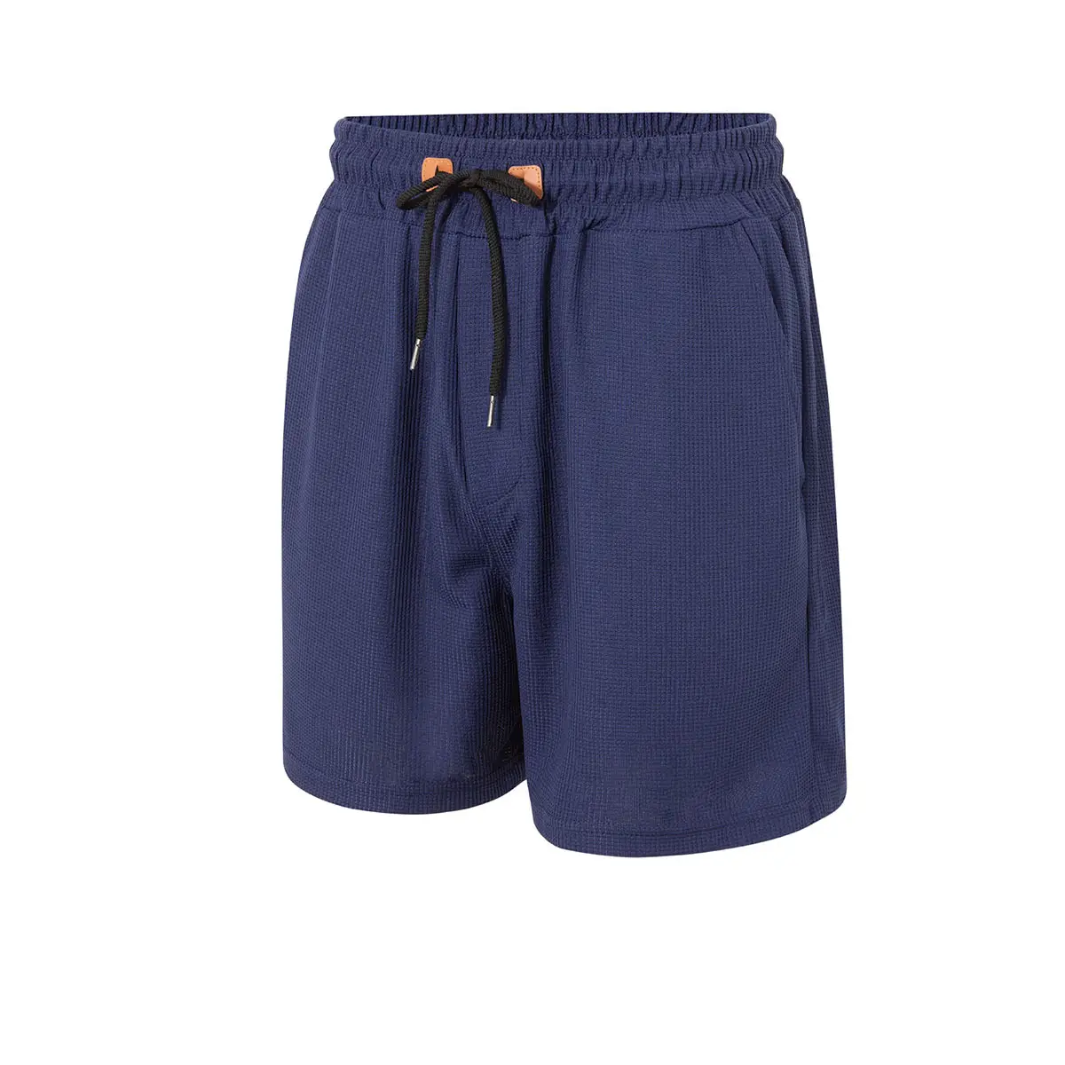Men's Light Grey Waffle Shorts Cross-border Summer - Image 6
