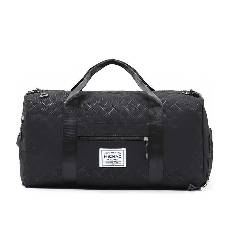 White Crossbody Gym Bag Women Waterproof Travel Bag - Image 9