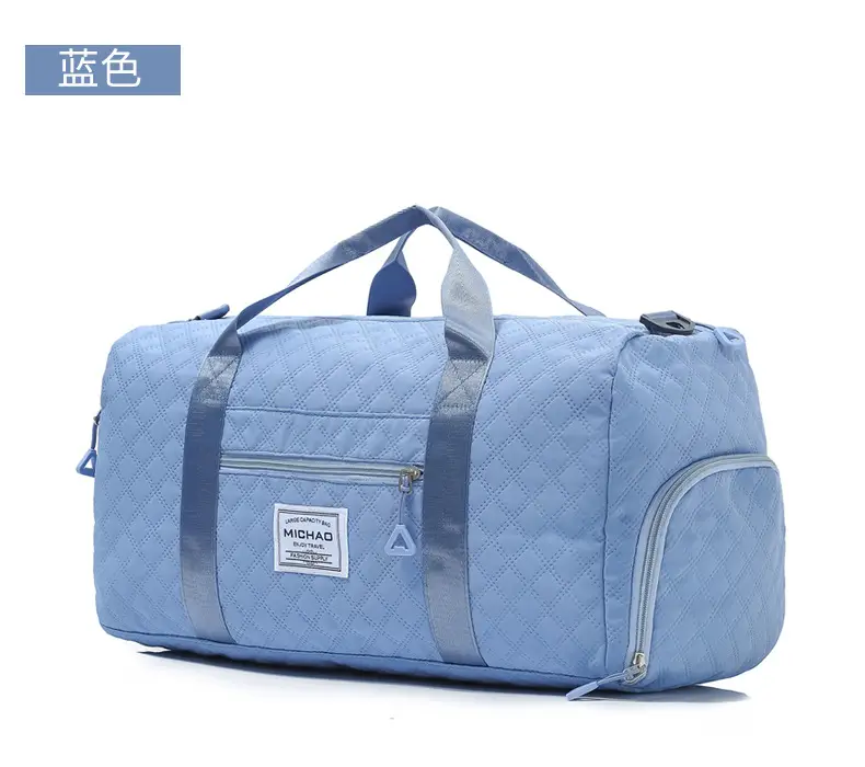 White Crossbody Gym Bag Women Waterproof Travel Bag — feature 17