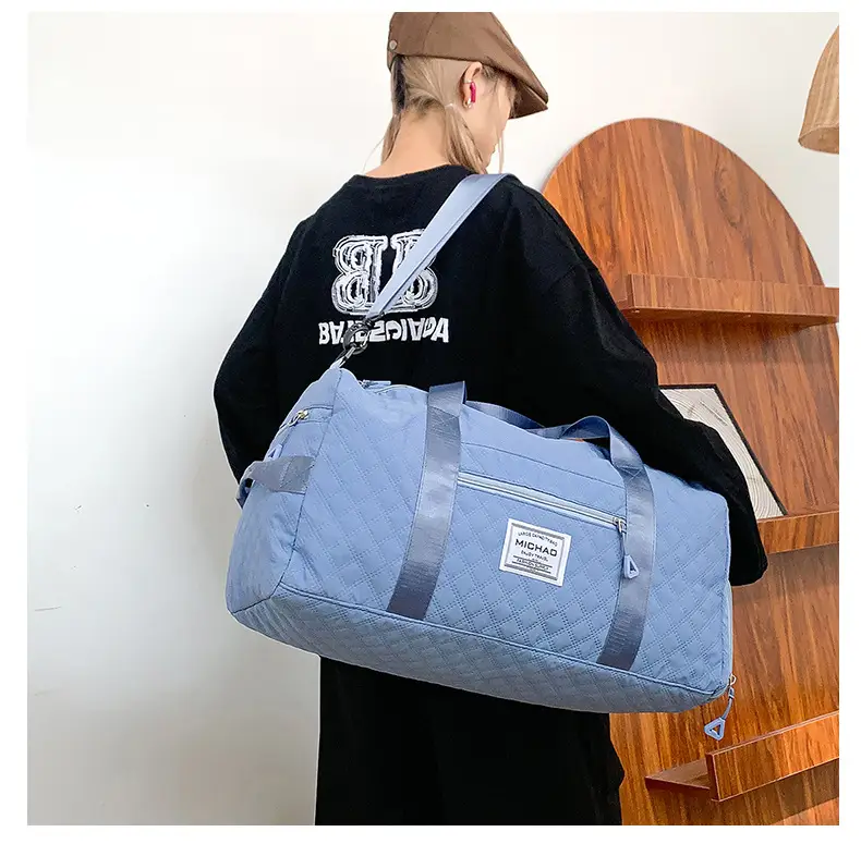 White Crossbody Gym Bag Women Waterproof Travel Bag — feature 27