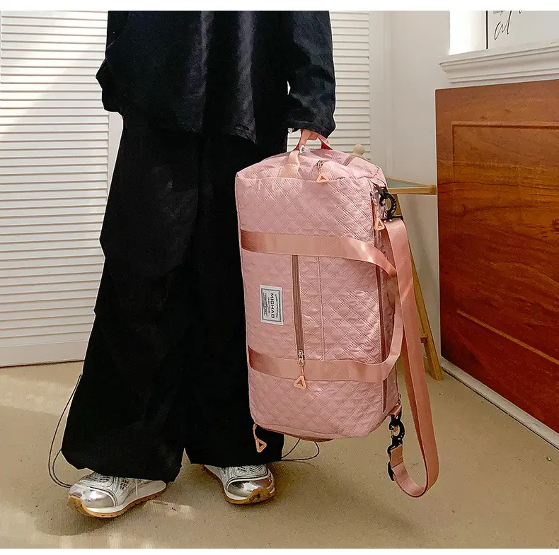 White Crossbody Gym Bag Women Waterproof Travel Bag — feature 32