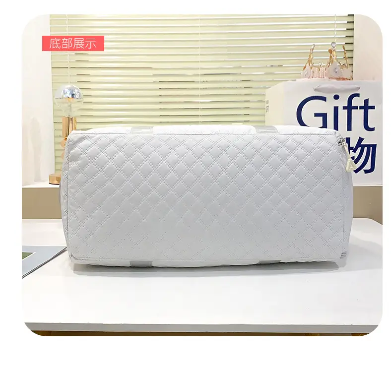 White Crossbody Gym Bag Women Waterproof Travel Bag — feature 44