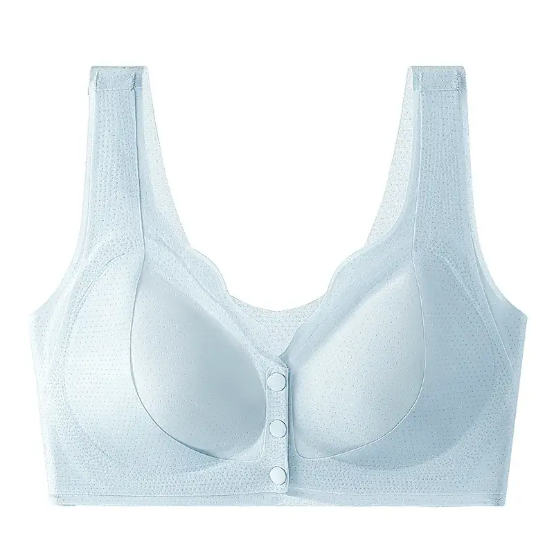 Women's Summer Push-Up Vest Underwear White Front Buckle - Image 2