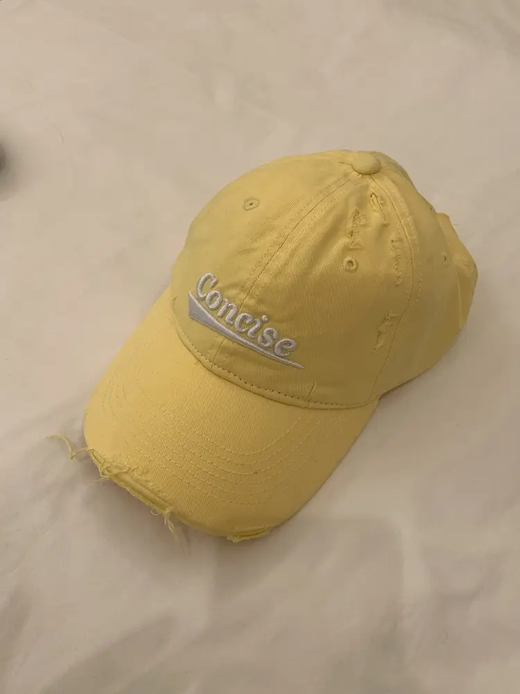 Vintage Black Same Letter Baseball Cap Summer Thin Cap - Image 2