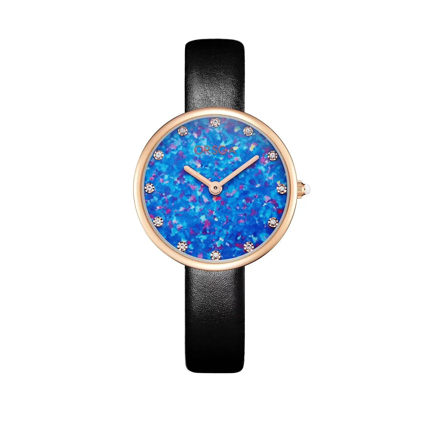 Oz Eggplant Diamond Women's Watch Waterproof Quartz - Image 7