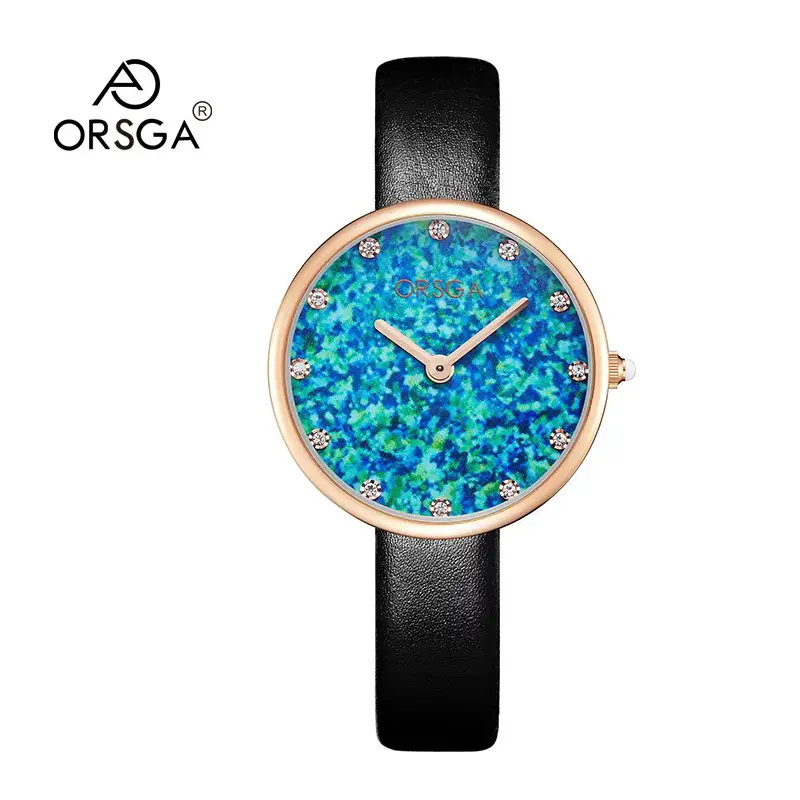 Oz Eggplant Diamond Women's Watch Waterproof Quartz - Image 8
