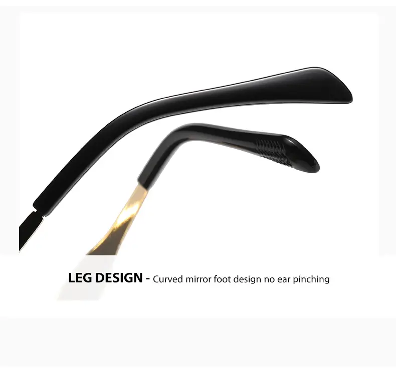 Metal Oval Sunscreen Sunglasses Cross Brand European American — feature 9
