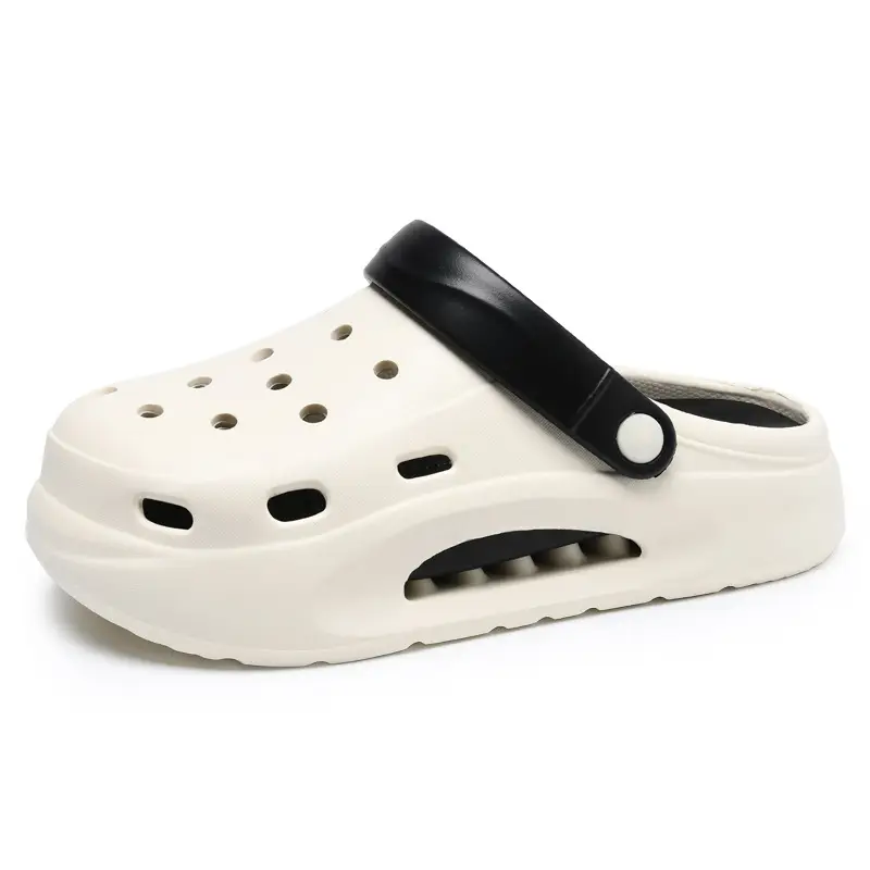 Croc Shoes Summer Men's Eva Anti-Odor Breathable Slippers Non-Slip Wear-Resistant Outer Wear Non-Stinky Feet Baotou Beach Sandals - Image 8