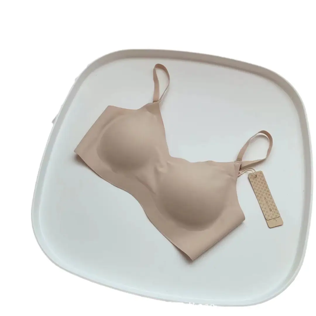 Breathable, Close-Fitting, Comfortable, Sporty, Adjustable, Safe, Invisible Breasted Sling, Seamless Bra, Modal Intimates