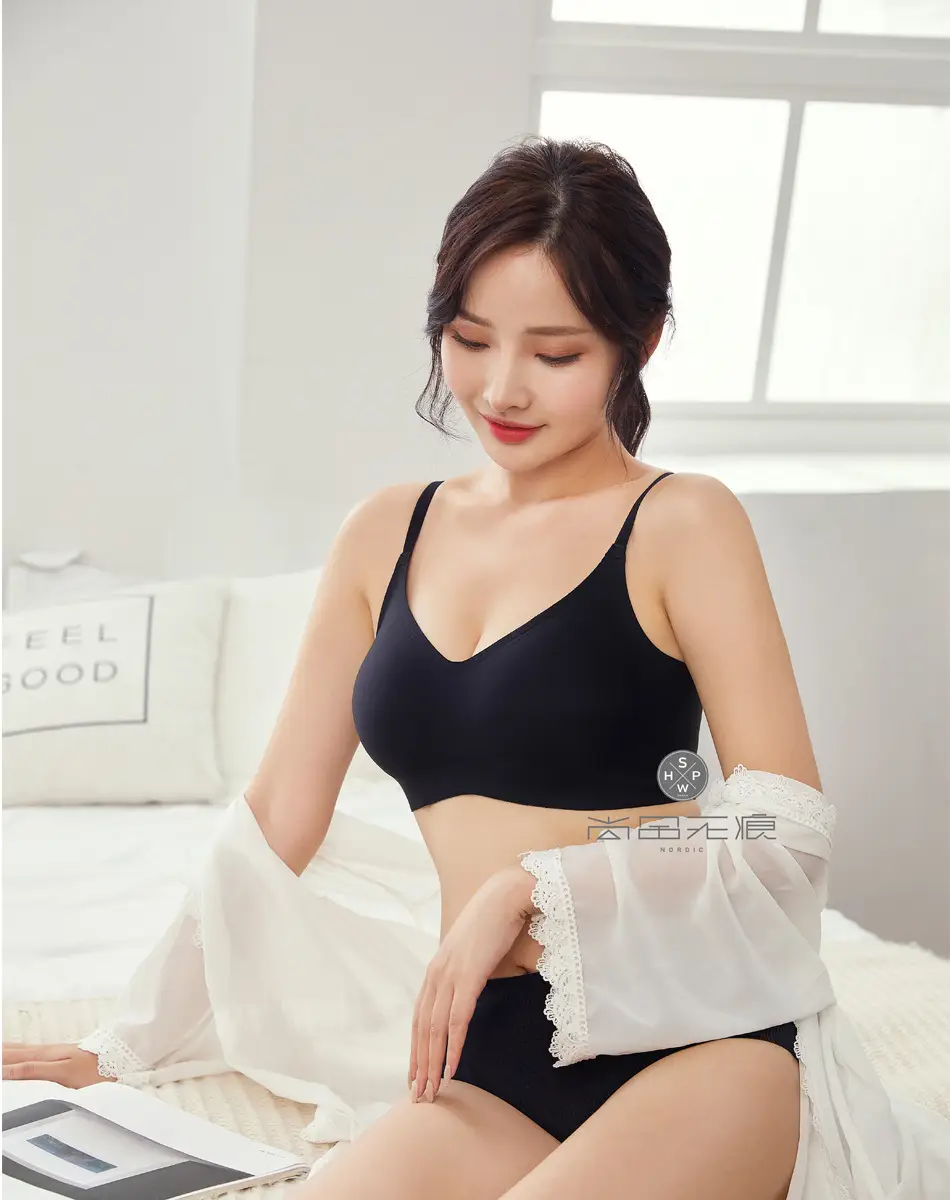 Breathable, Close-Fitting, Comfortable, Sporty, Adjustable, Safe, Invisible Breasted Sling, Seamless Bra, Modal Intimates — feature 27