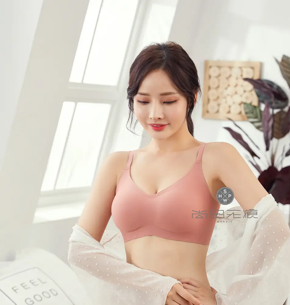 Breathable, Close-Fitting, Comfortable, Sporty, Adjustable, Safe, Invisible Breasted Sling, Seamless Bra, Modal Intimates — feature 29
