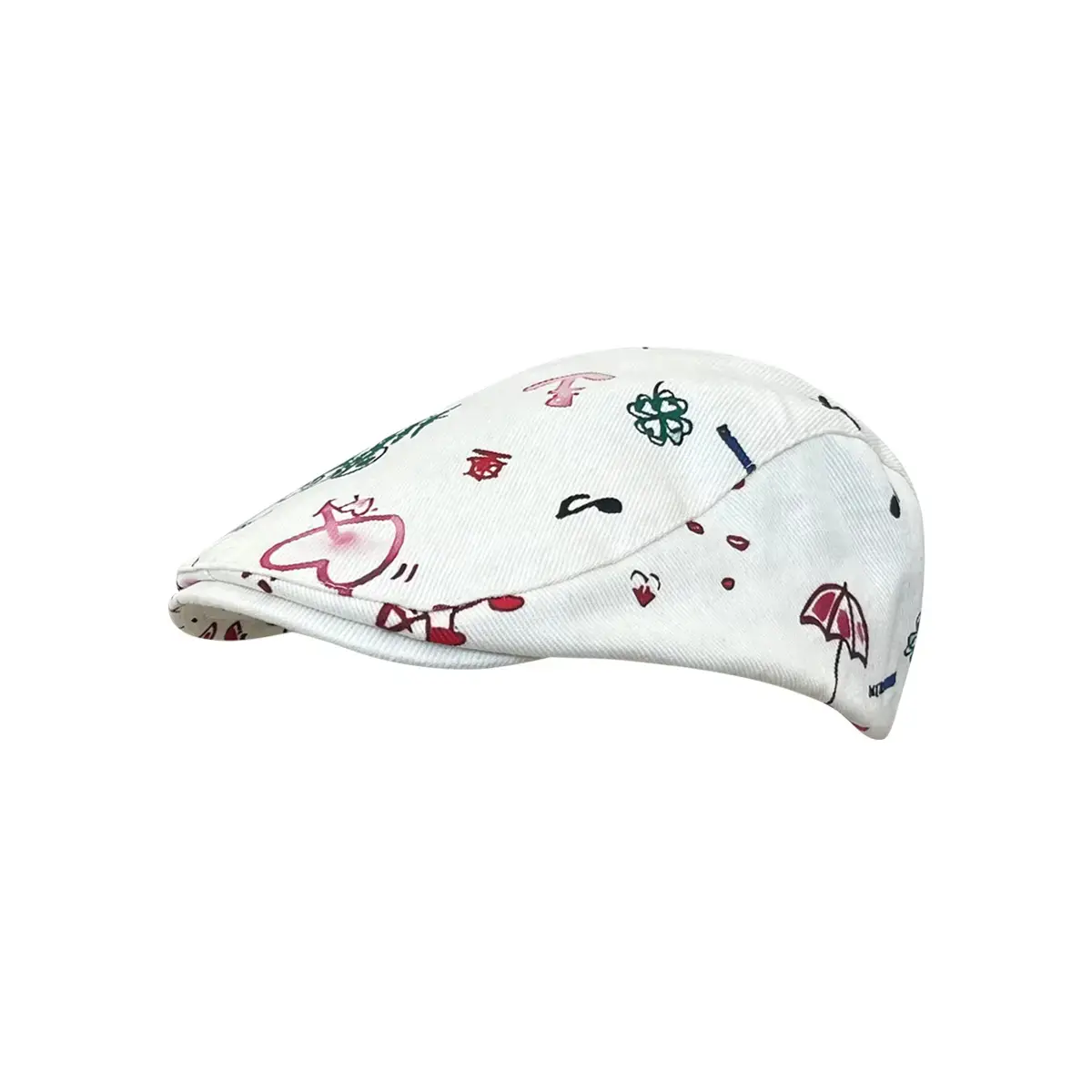 Japanese Style Cute Graffiti Forward Hat for Girls - Image 13