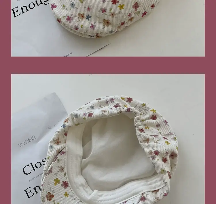 Japanese Style Cute Graffiti Forward Hat for Girls — feature 11