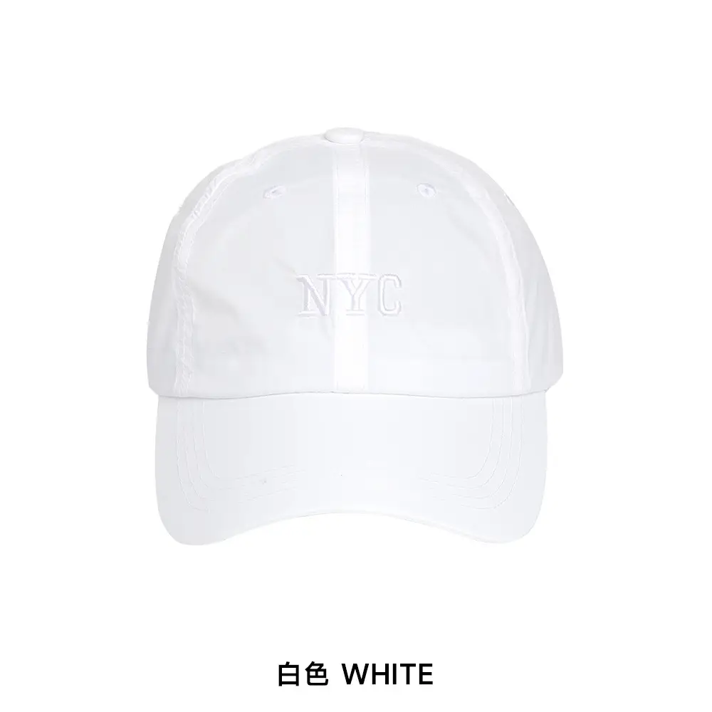 Gray NYC Letter Embroidered Baseball Cap - Image 7