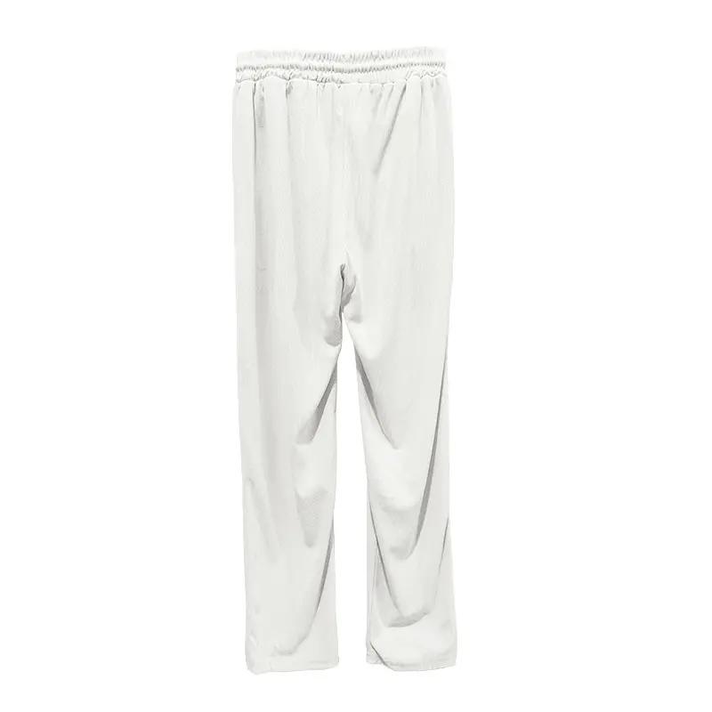 Men Grey Loose Straight Corduroy Pants American Oversize — feature 6