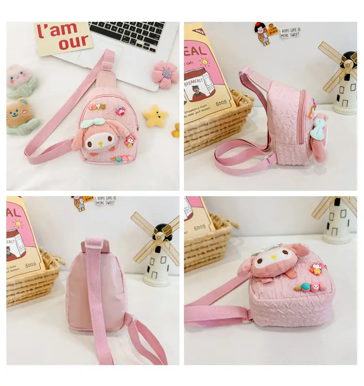Cute Cartoon Doll Shoulder Bag for Girls 2024 — feature 36