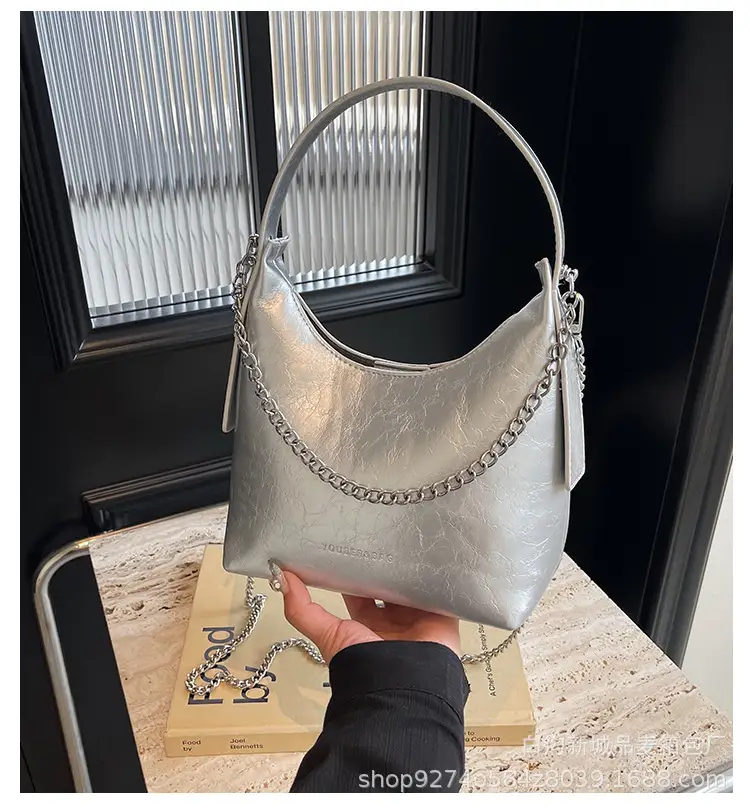 Silver Chain Shoulder Bag for Women 2026 — feature 1