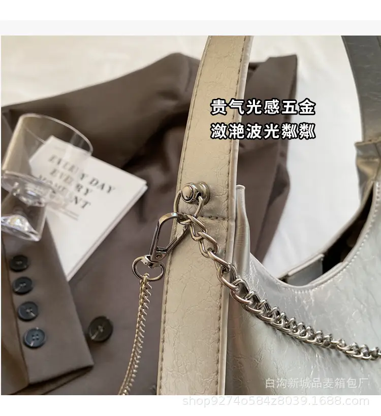 Silver Chain Shoulder Bag for Women 2026 — feature 4
