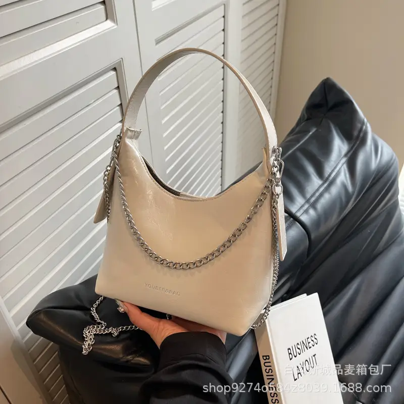 Silver Chain Shoulder Bag for Women 2026 - Image 2