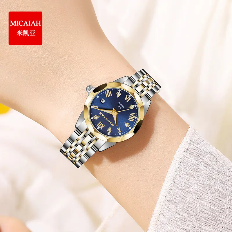 Micaiah Silver Quartz Watch for Women - Image 3