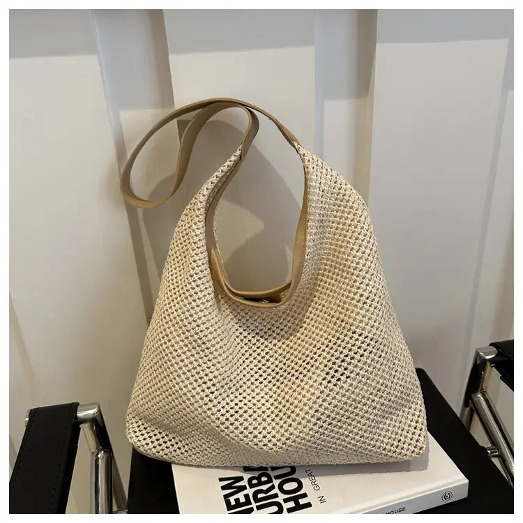 Straw Bag Large Capacity Women Shoulder Bag — feature 11