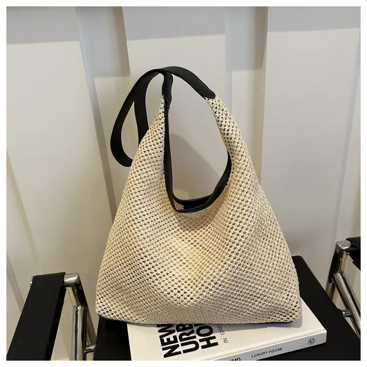 Straw Bag Large Capacity Women Shoulder Bag — feature 15