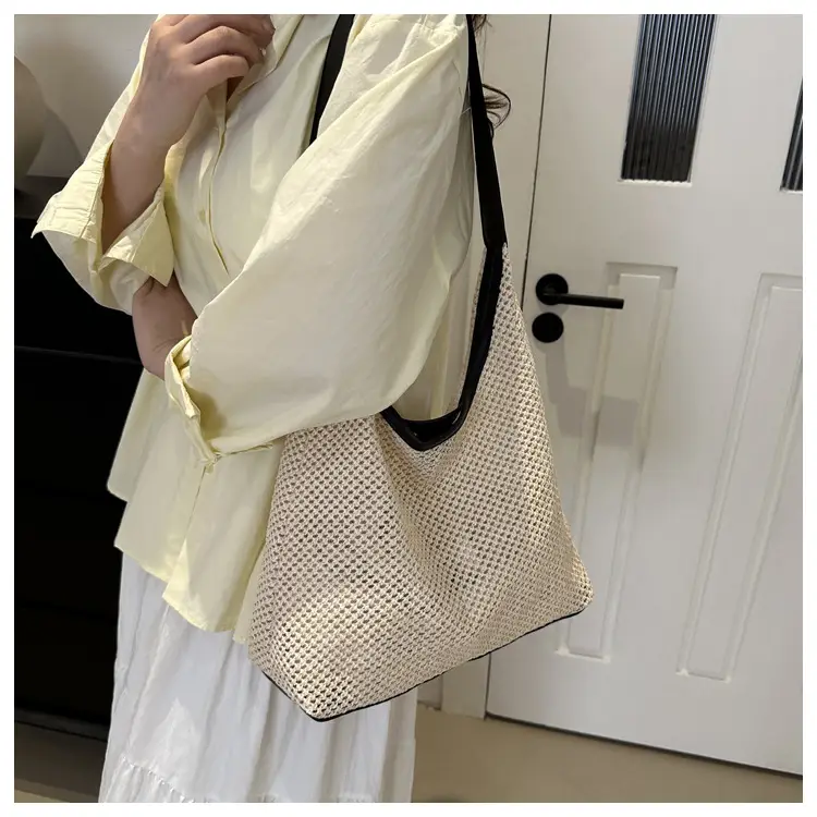 Straw Bag Large Capacity Women Shoulder Bag — feature 23