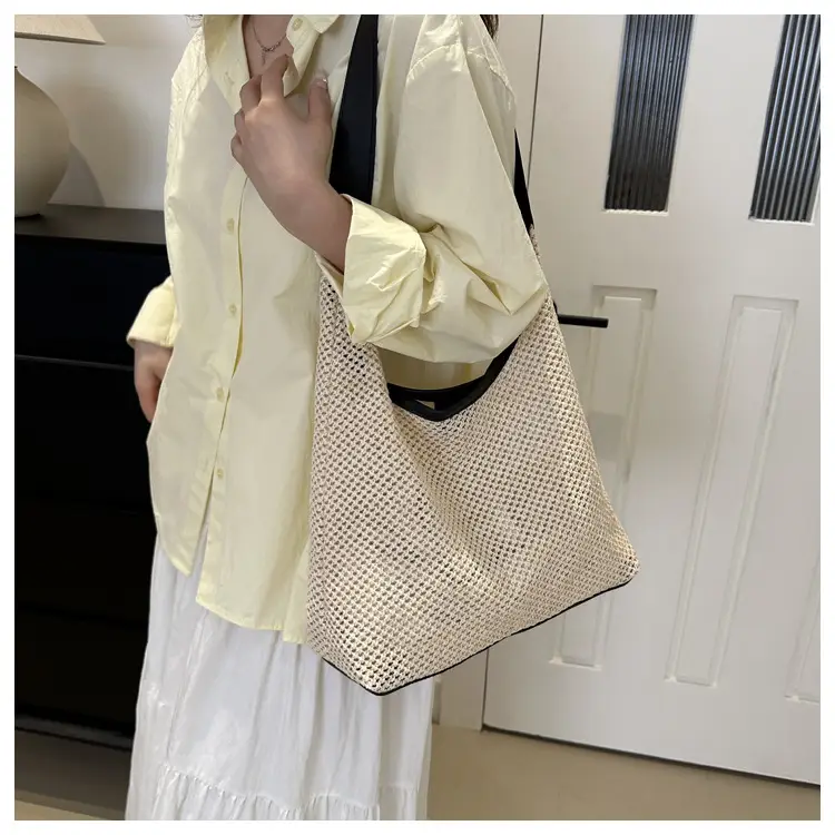 Straw Bag Large Capacity Women Shoulder Bag — feature 24