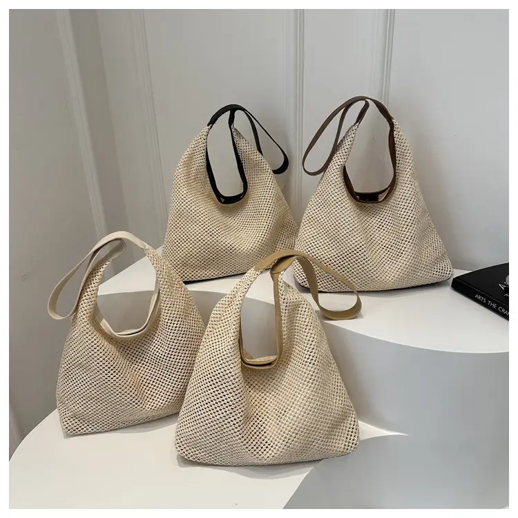 Straw Bag Large Capacity Women Shoulder Bag — feature 25