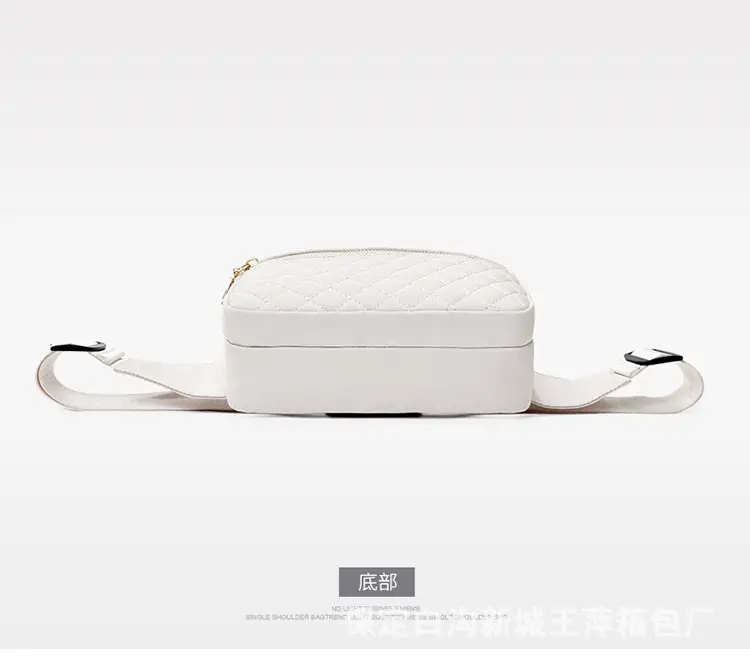 Waist Bag Female Korean Fashion Embroidered Rhombus Single Shoulder Messenger Bag — feature 22