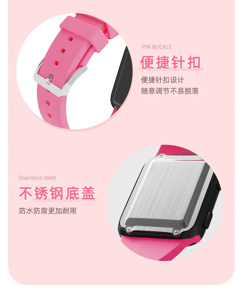 Digital Step Counter Smart Watch Black Waterproof — feature 16
