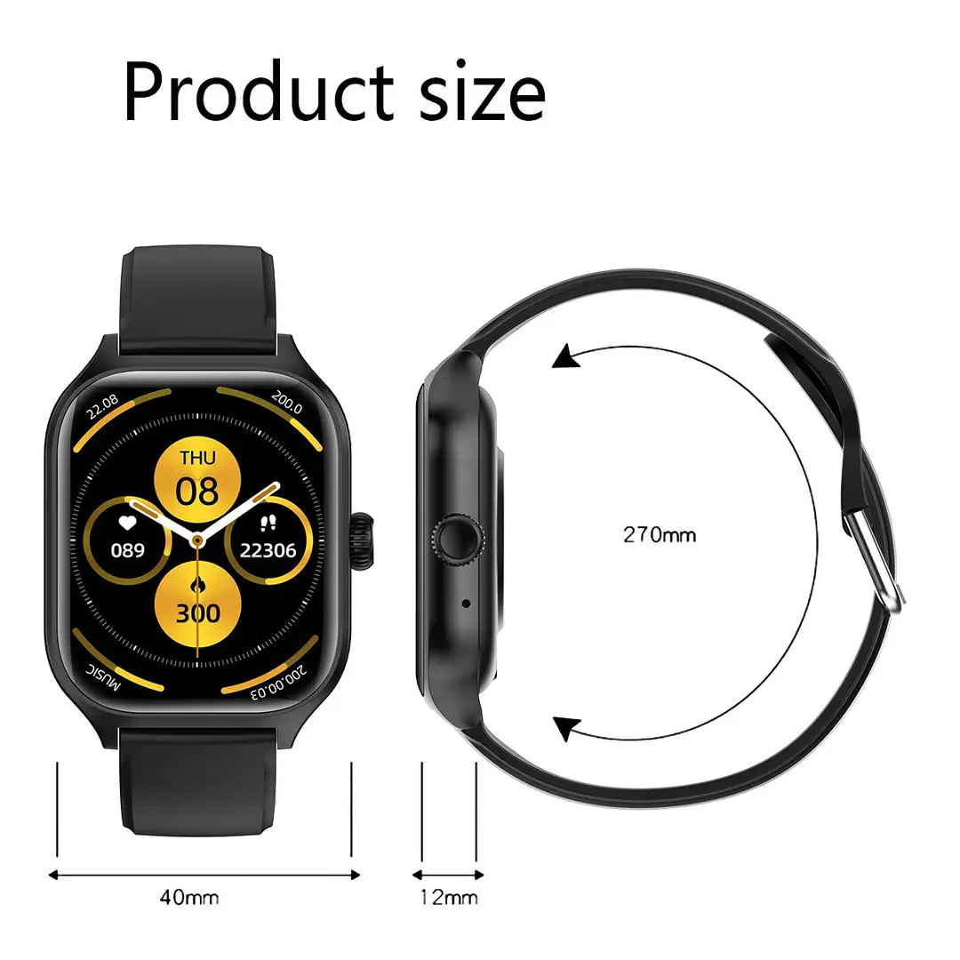 Cross-Border New C20 Heart Rate Health Detection Bluetooth Call Game Music Sports Step Counting Mode Smart Watch