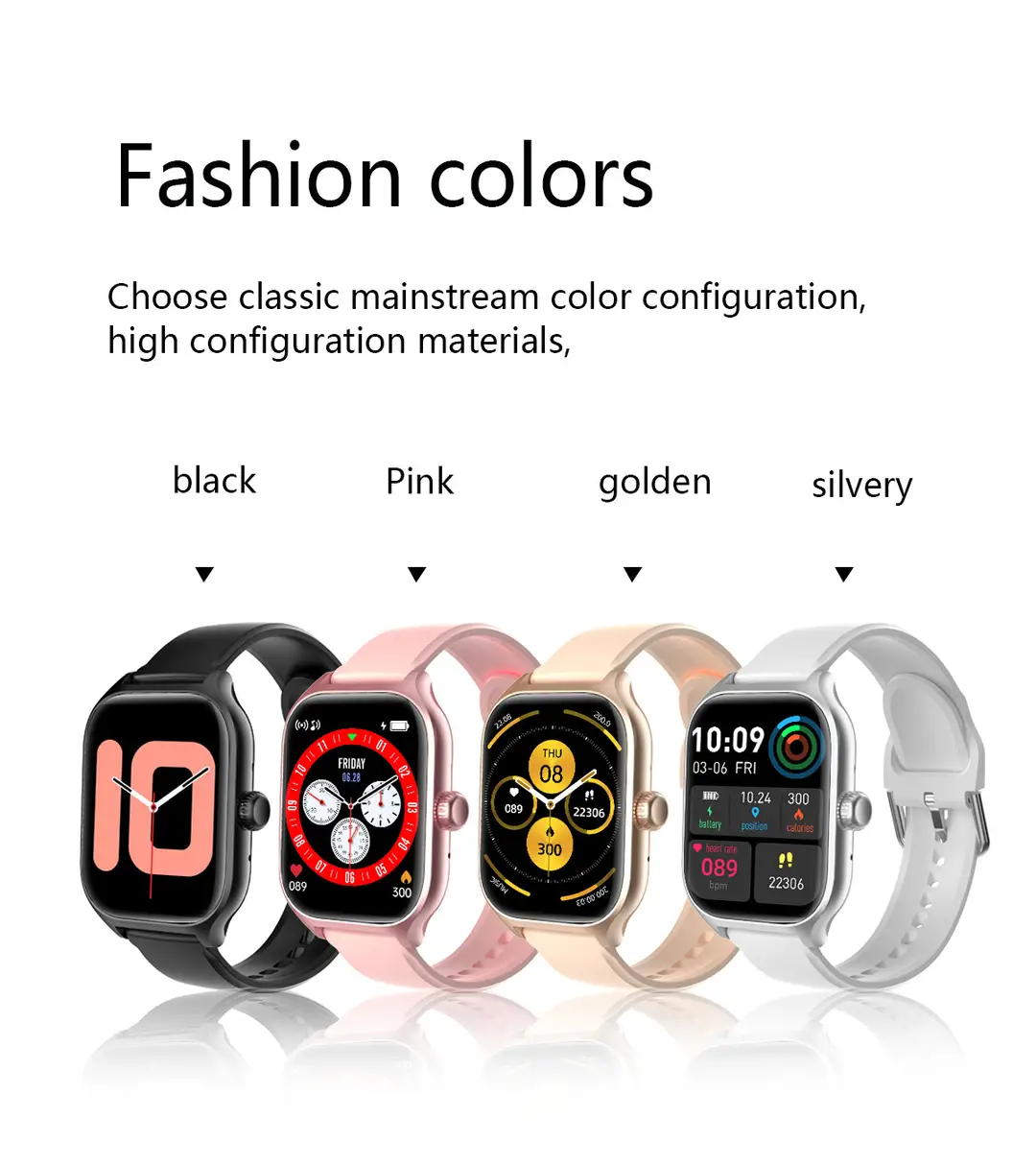 Cross-Border New C20 Heart Rate Health Detection Bluetooth Call Game Music Sports Step Counting Mode Smart Watch — feature 14
