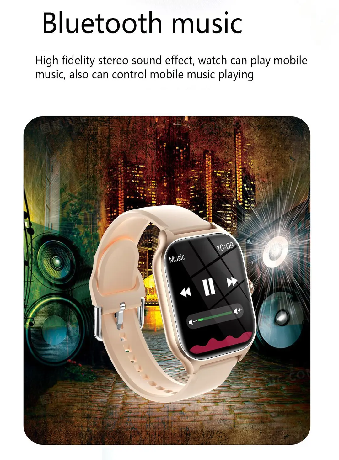 Cross-Border New C20 Heart Rate Health Detection Bluetooth Call Game Music Sports Step Counting Mode Smart Watch — feature 16