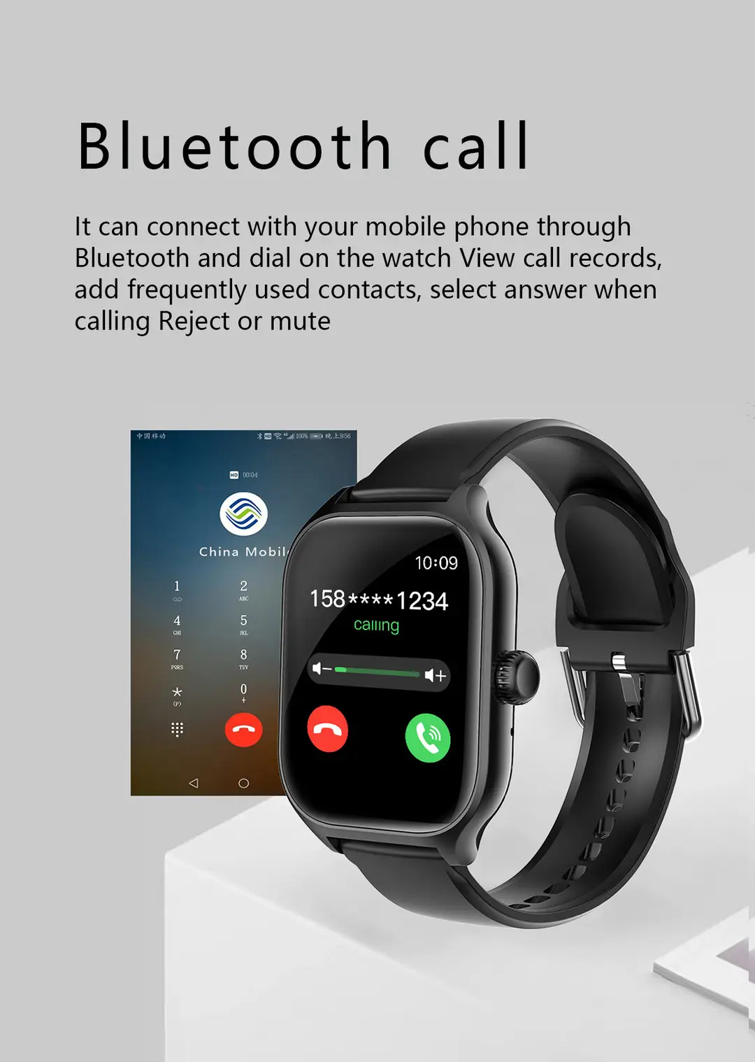 Cross-Border New C20 Heart Rate Health Detection Bluetooth Call Game Music Sports Step Counting Mode Smart Watch — feature 4