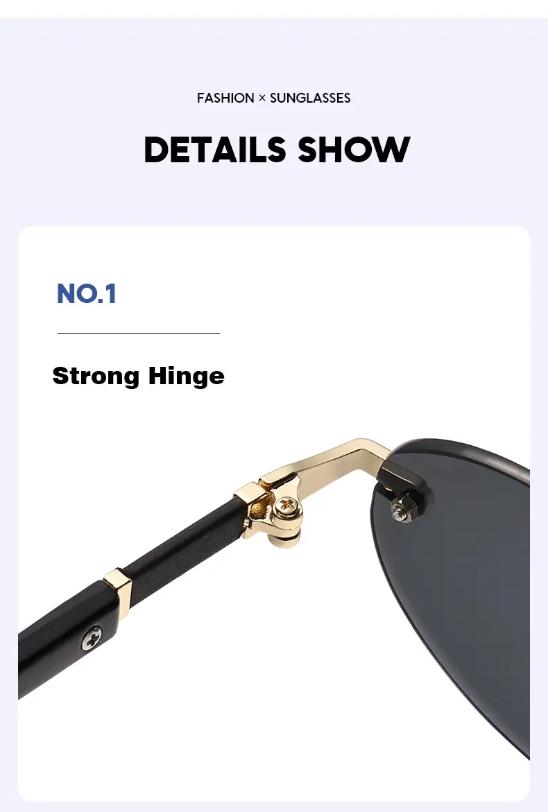 Cut Edge Oval Sunglasses Purple Gold Frame 2024 — feature 4