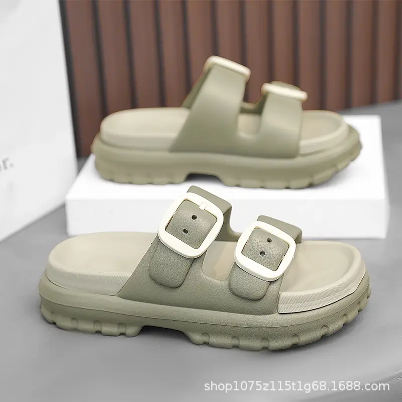 2024 Girl's Bocken Shoes Fashion Casual Explosive Non-Slip Party Beach Travel All-Match Trend Women's Sandals and Slippers - Image 6
